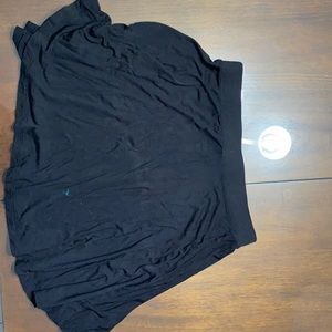 A black flowy “skater skirt”